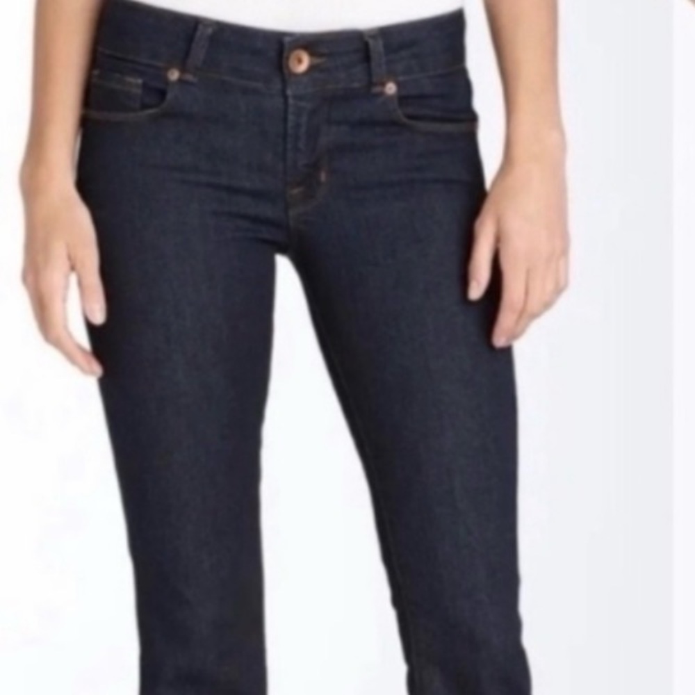 J BRAND "Love Story" Pure 722C darkwash flare jeans trousers #722C032 sz 28x33L